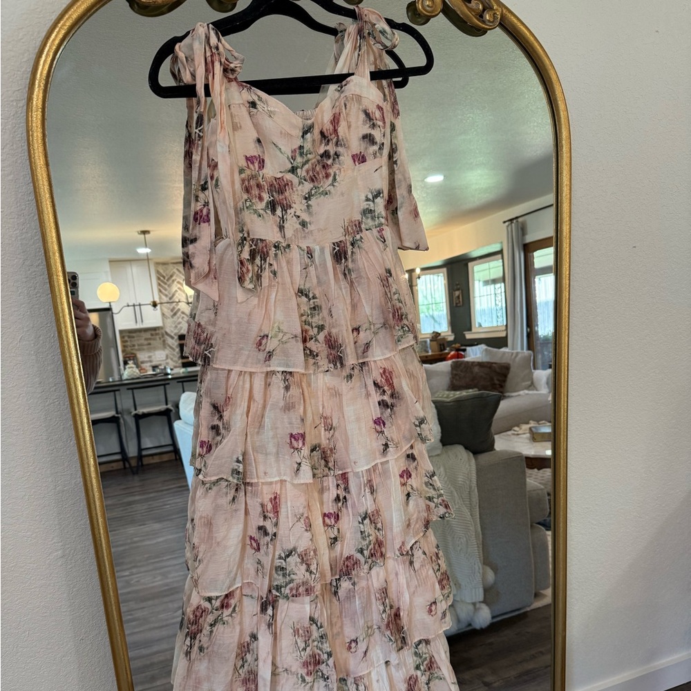 Floral Ruffle Dress